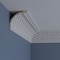 Ekena Millwork 4 5/8"H x 4 5/8"P x 6 1/2"F x 94 1/2"L Brightton Crown Moulding MLD05X05X06BR - alternate 7